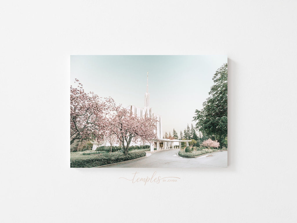 Seattle Washington Temple | Christian Artwork | Jesus is the Christ Prints