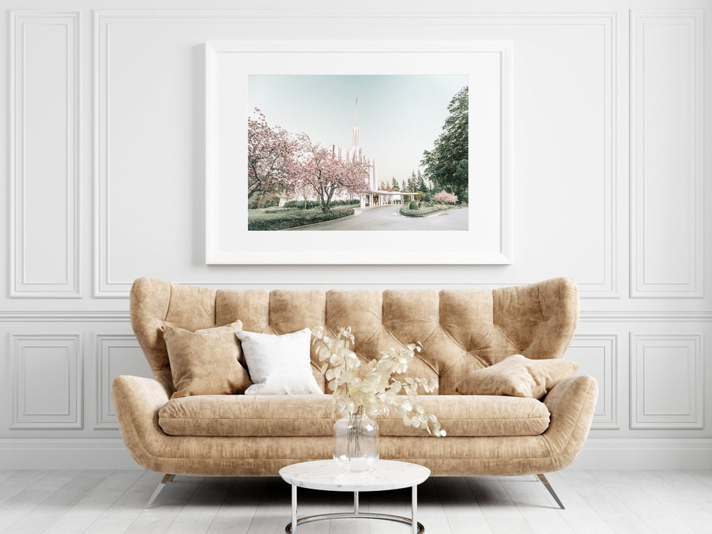Seattle Washington Temple | Christian Artwork | Jesus is the Christ Prints