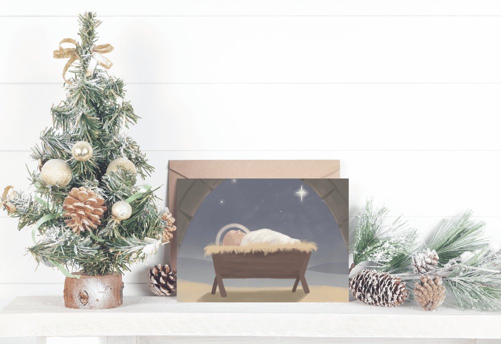 Silent Night - Jesus is the Christ Prints