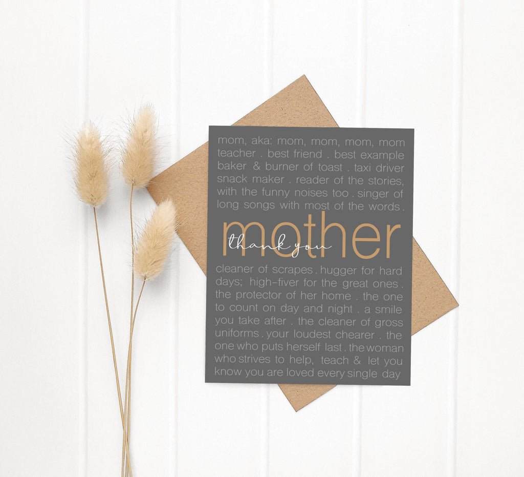 Thank You Mother - Jesus is the Christ Prints