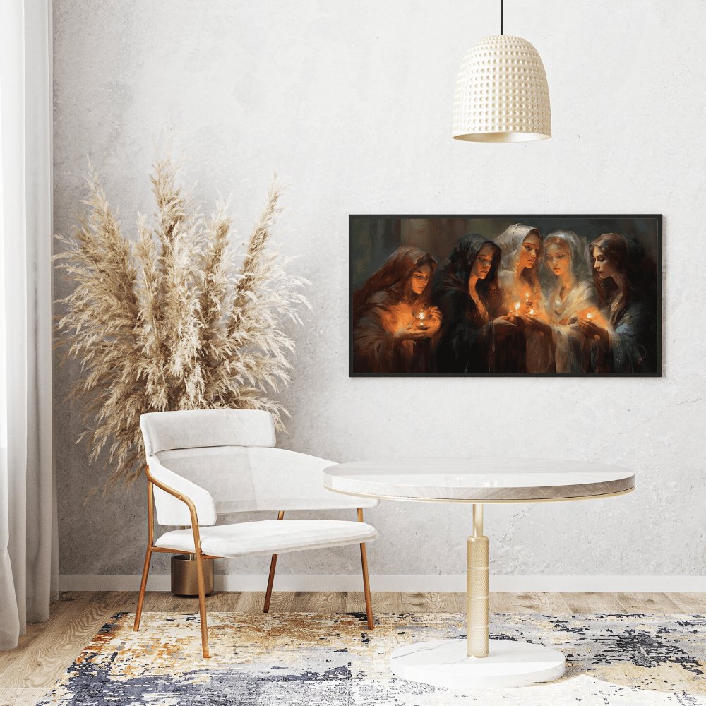 The Five Wise Virgins - Jesus is the Christ Prints