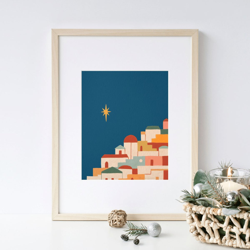 Town of Bethlehem - Jesus is the Christ Prints