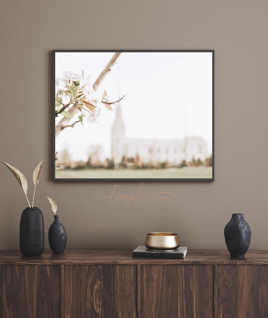 Twin Falls Idaho Blossom - Jesus is the Christ Prints