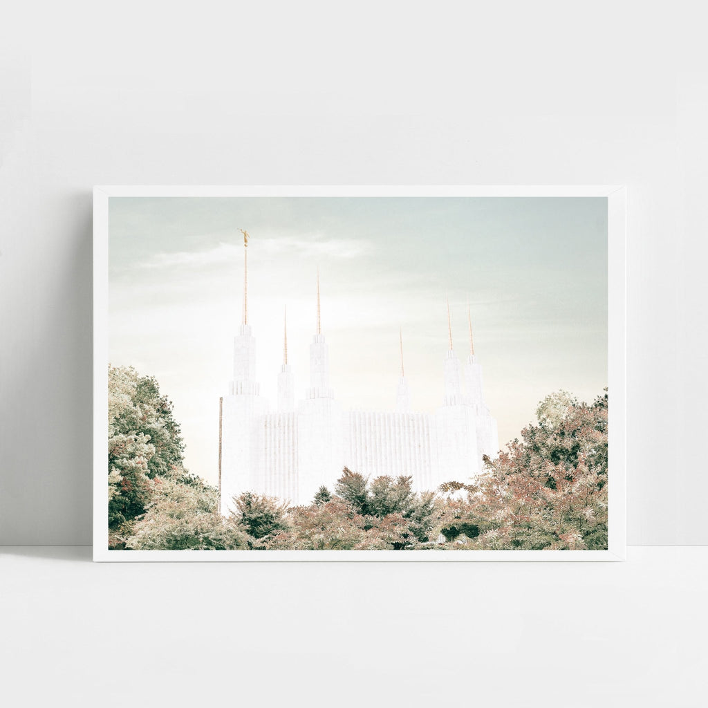 Washington DC Temple - Jesus is the Christ Prints