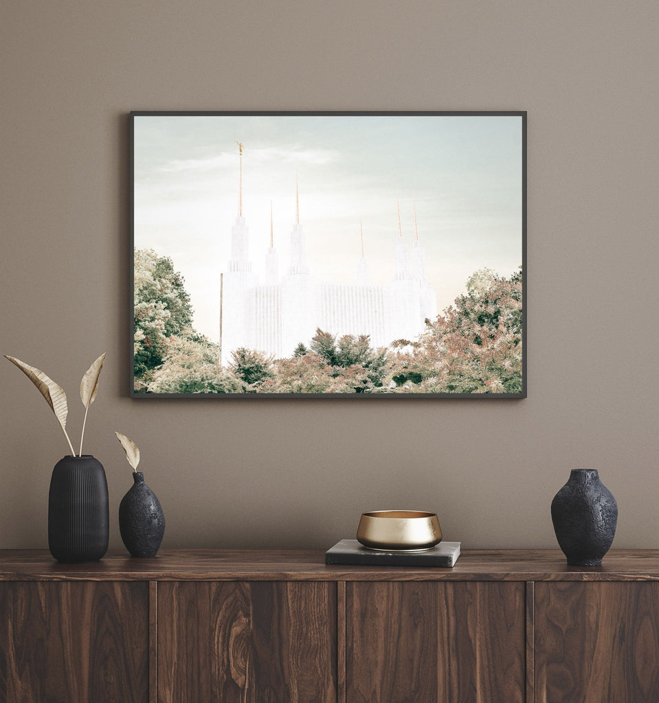 Washington DC Temple - Jesus is the Christ Prints