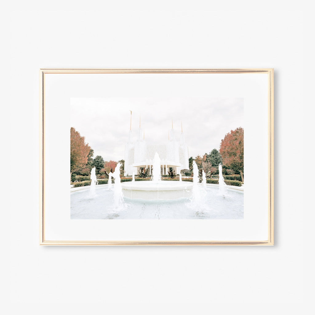 Washington DC Temple - Jesus is the Christ Prints